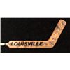 Image 1 : 1998 TEAM SIGNED NEW YORK RANGER GOALIE STICK ( MESSIER, GRETZKY) PSA LOA