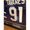 Image 2 : JOHN TAVARES SIGNED ADIDAS PRO MAPLE LEAFS JERSEY (FRAMEWORTH COA)