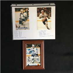 VINTAGE TORONTO MAPLE LEAFS AUTOGRAPHED COLLECTIBLES LOT