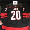 Image 1 : SABASTIAN AHO SIGNED OFFICIAL ADIDAS PRO CANES JERSEY ( AJ COA)