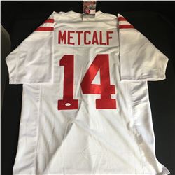 DK METCALF SIGNED FOOTBALL JERSEY ( JSA COA)