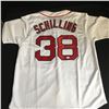 Image 1 : CURT SCHILLING SIGNED BOSTON REDSOX JERSEY ( JSA COA)