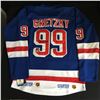 Image 1 : WAYNE GRETZKY SIGNED NEW YORK RANGERS CUSTOM JERSEY ( WG COA)