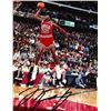 Image 2 : MICHEAL JORDAN SIGNED SLAM DUNK CONTEST 8 X 10 PHOTO ( GLOBAL COA)