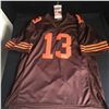 Image 2 : ODELL BECKHAM JR. SIGNED CLEVELAND BROWNS FOOTBALL JERSEY ( JSA COA)