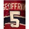 Image 2 : BOOM BOOM GEOFFRION SIGNED OFFICIAL CCM  MONTREAL JERSEY FRAMEWORTH COA