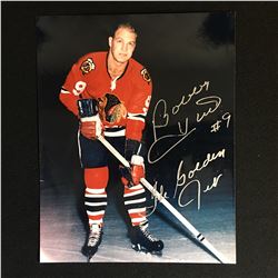 BOBBY HULL SIGNED 8 X 10 INSCRIBED THE GOLDEN JET