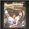 Image 1 : WAYNE GRETZKY SIGNED STANLEY CUP 8 X 10 ( JSA COA)