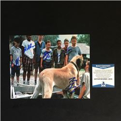 THE SANDLOT CAST SIGNED 8 X 10 ( BECKETT COA)