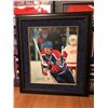 Image 1 : LARGE BEAUTIFUL CUSTOM FRAMED WAYNE GRETZKY SIGNED LTD EDITION FRAME ( WG COA)