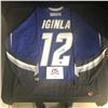 Image 1 : JEROME IGINLA SIGNED CCM OFFICIAL ALL STAR JERSEY ( AJ COA)