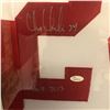 Image 2 : CUSTOM FRAMED CHRIS CHELIOS SIGNED RED WIINGS JERSEY ( JSA COA)