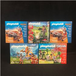 PLAYMOBIL BUILDING SETS LOT