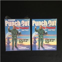 GEORGE W BUSH PUNCH OUT PAPER DOLL LOT