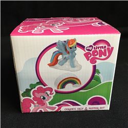 MY LITTLE PONY CERAMIC SALT & PEPPER SET