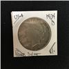 Image 1 : 1934 USA SILVER PEACE DOLLAR (DENVER MINTED)