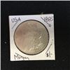 Image 1 : 1885 USA MORGAN SILVER DOLLAR (NEW ORLEANS MINTED)