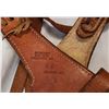 Image 2 : Quality Leather Shoulder Holster Puma Knife Container And Large Colt 45 Auto Clip