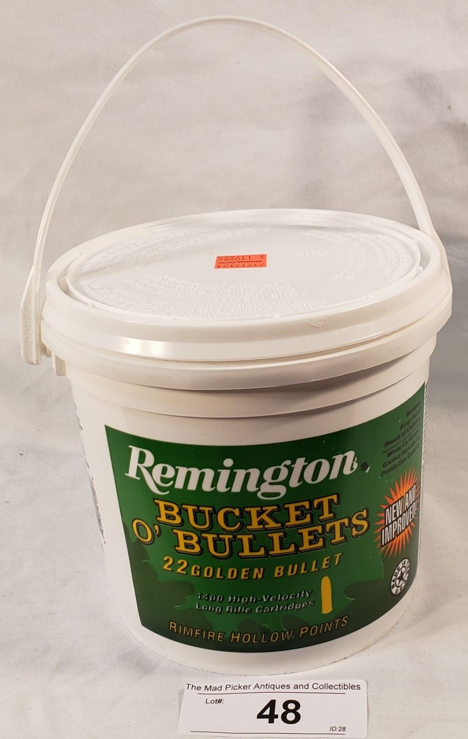 Remington Bucket Of Bullet 22 Calibre remington-bucket-of-bullet-22-calibre