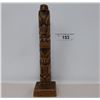 Image 1 : Vintage West Coast Reproduction Totem Pole Made Of Resin