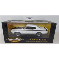 BUICK GSX 1971 noire o 1/18 AMERICAN MUSCLE ERTL 7604 voiture miniature collecti BUICK GSX 1971 noire o 1/18 AMERICAN MUSCLE ERTL 7604 voiture miniature collecti