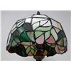 Image 2 : Leaded Glass Table Lamp