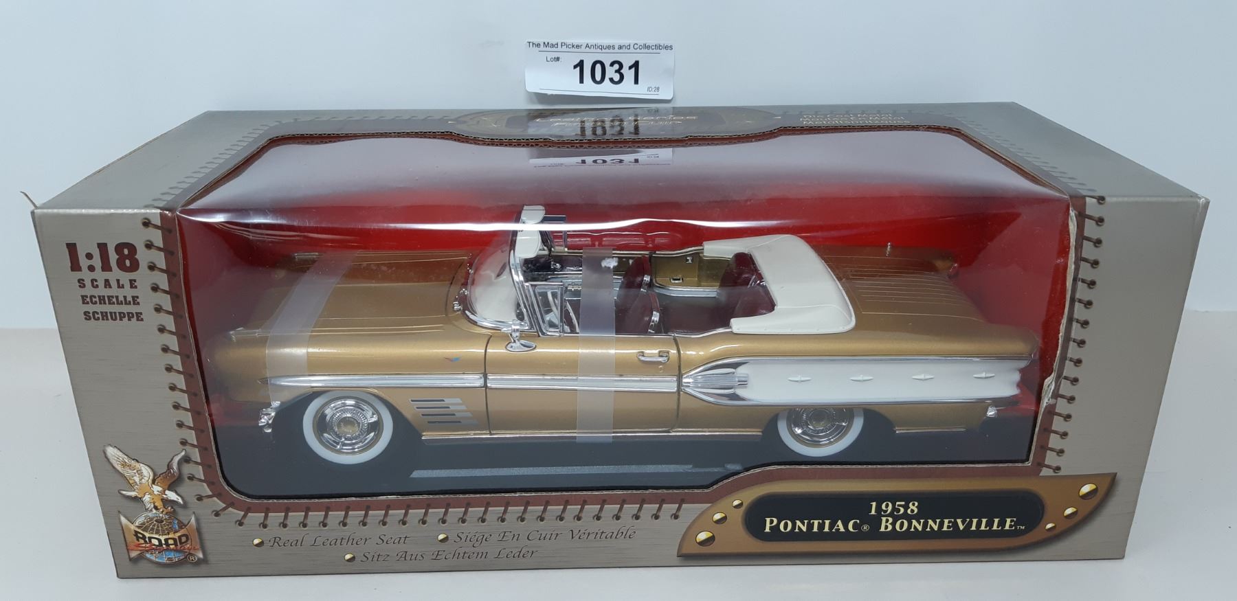 Road Signature 1/18 Scale Diecast - 92158 1958 Cadillac Road Signature 1/18 Scale Diecast - 92158 1958 Cadillac