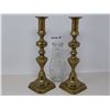 Image 1 : Early Milk Bottle Weaver Quality And 2 Beehive Victorian Candlesticks