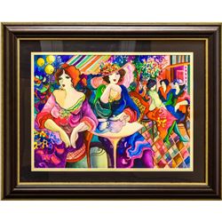 Patricia Govezensky- Original Watercolor "Never Listen"