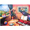Image 2 : Oleg Nikulov- Original Giclee on Canvas "Piano with Countryside View"