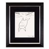 Image 1 : Wyland, "Dolphin" Framed Original Sketch, Hand Signed with Certificate of Authenticity.
