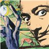 Image 2 : Steve Kaufman (1960-2010), "Dali Homage" Hand Embellished Limited Edition Hand Pulled Silkscreen on 