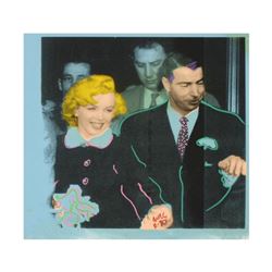 Ringo Daniel Funes, (Protege of Andy Warhol's Apprentice, Steve Kaufman), "Mr. and Mrs. DiMaggio" On