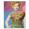 Image 1 : Ringo, "See My Potato Sack" One-of-a-Kind Hand-Pulled Silkscreen and Mixed Media Painting on Canvas,