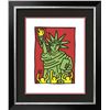 Image 1 : Keith Haring "Statue of Liberty, 1986" Custom Framed Offset Lithograph