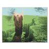 Image 1 : Ringo (Protege of Andy Warhol's Apprentice - Steve Kaufman), "Moses" One-of-a-Kind Hand Pulled Silks