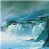 Image 2 : Thomas Leung, "Big Island Surf" Hand Embellished Limited Edition on Canvas, Numbered 10/100 and Hand