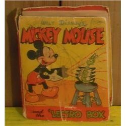 small big book Mickey Mouse and The Electro Box petit gros livre
