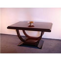 Table  Art-deco  Palisander  French #866927