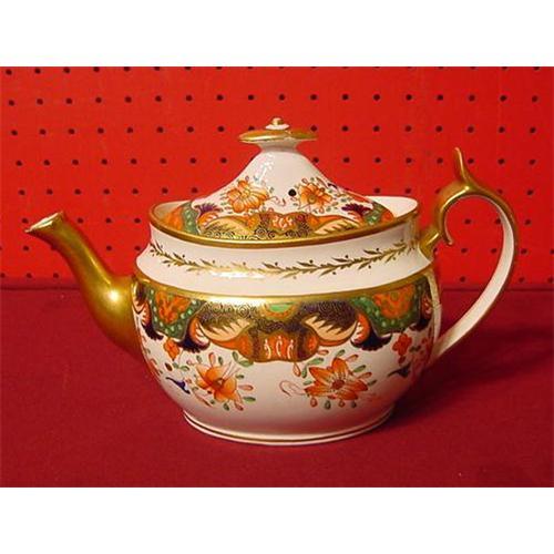 ENGLISH PORCELAIN SPODE TEAPOT 1645 877853