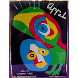 Orig Stone Lithograph Poster KAREL APPEL, #883716