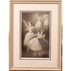 "Ballerinas Dancing", Listed Artist Jean Latour #883717