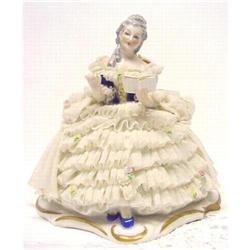 OLD LARGE  GERMAN FIGURINE  #883855