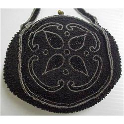 20'S Hand BEADED PURSE*Belgium #883876