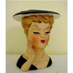Headvase ELEGANT Lady Head Vase #883880