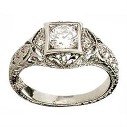 L@@K ! REAL DIAMOND RING HIGH BRILLIANCE GOLD #884703