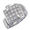 Image 1 : 0.72 CT large diamond ring wedding jewelry #884717