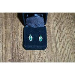 Emerald and Diamond Earrings #884722