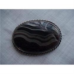 Victorian 1860s Large Scottish Brooch #884734