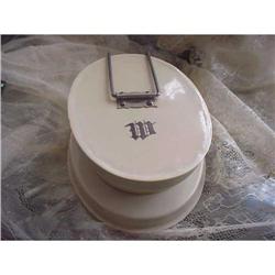 RARE CELLULOID FOLDING SHAVING MIRROR STAND #884742